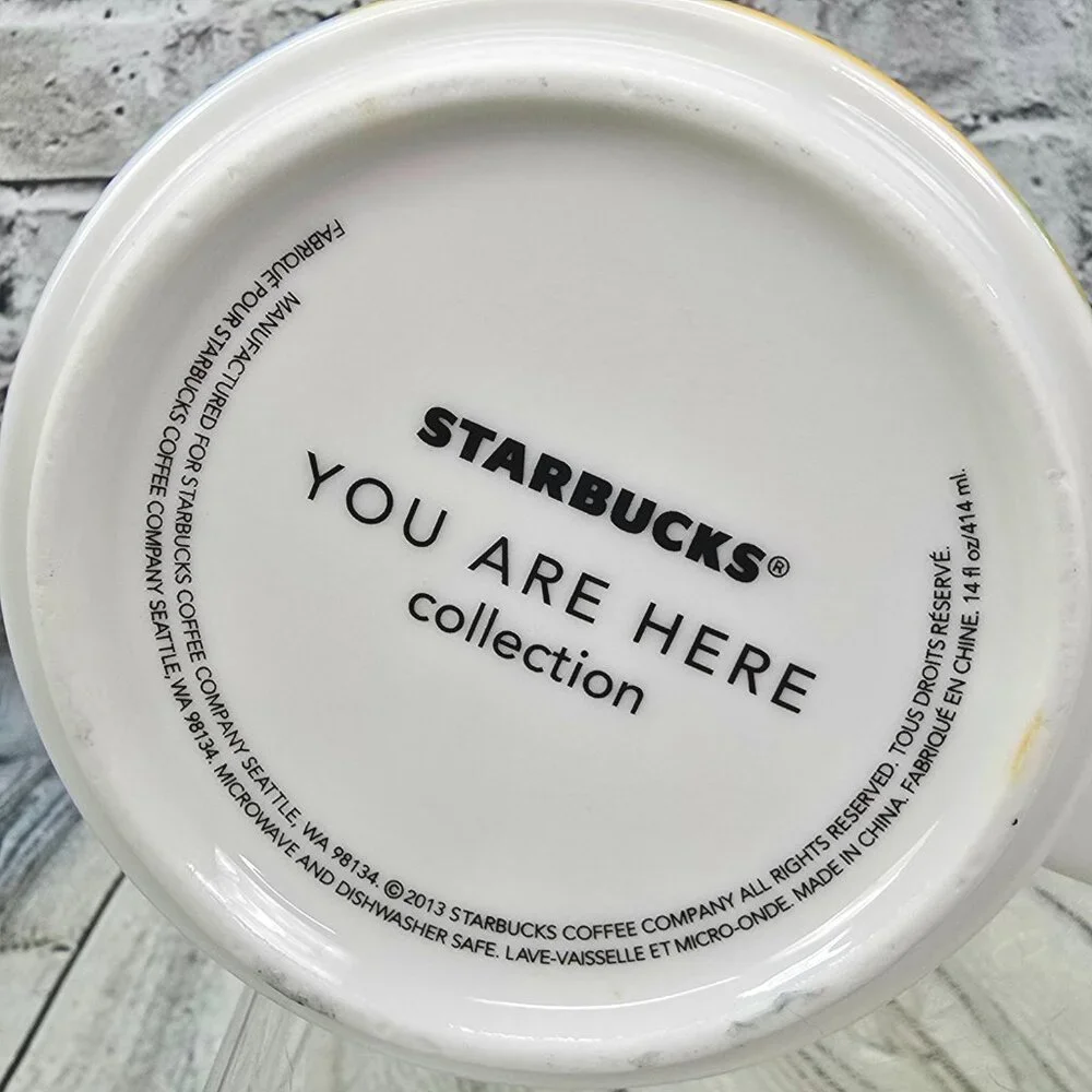 Starbucks‎ CALIFORNIA You Are Here Collection Mug 14 oz YAH Series Original EUC